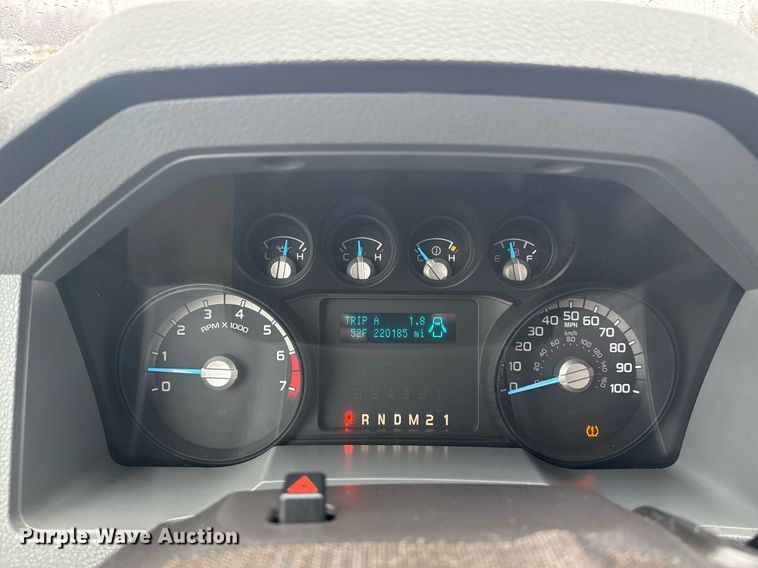 image for item EG2425 2011 Ford F350 Super Duty SuperCab utility bed pickup truck