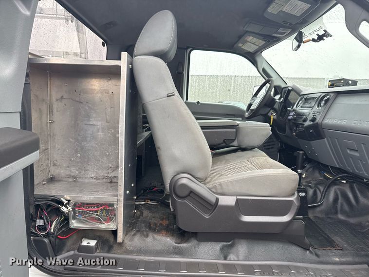 image for item EG2425 2011 Ford F350 Super Duty SuperCab utility bed pickup truck