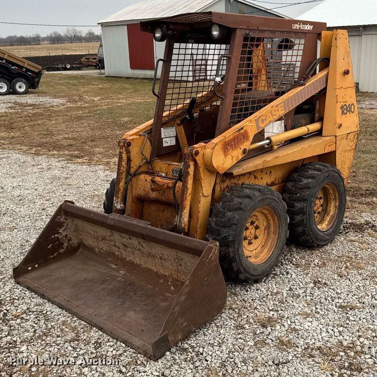 image for item EG7106 1993 Case 1840 skid steer loader