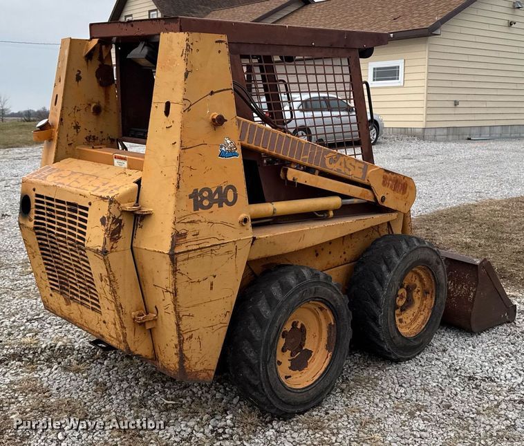image for item EG7106 1993 Case 1840 skid steer loader