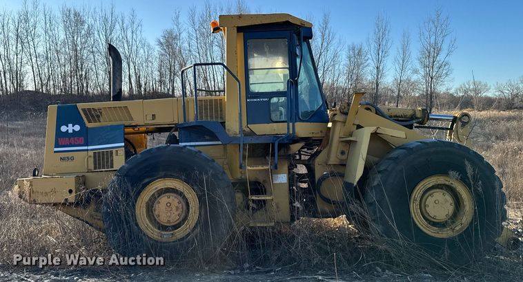 image for item EG7126 1990 Komatsu WA450-2 wheel loader