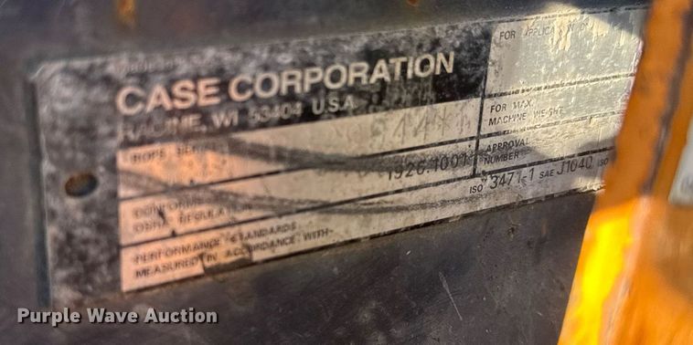 image for item EG7127 2000 Case 90XT skid steer loader