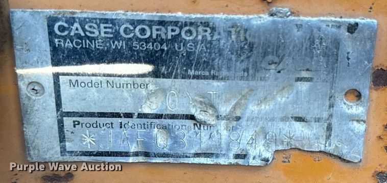 image for item EG7127 2000 Case 90XT skid steer loader