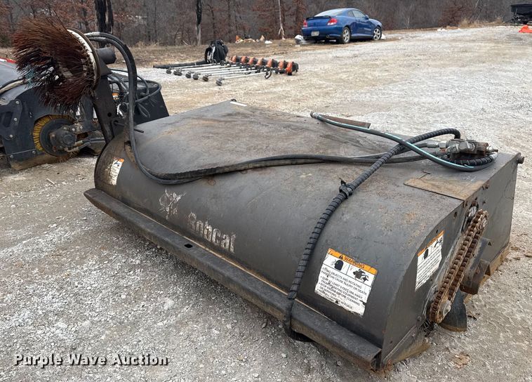 image for item EG7968 Bobcat Sweeper 72 skid steer broom