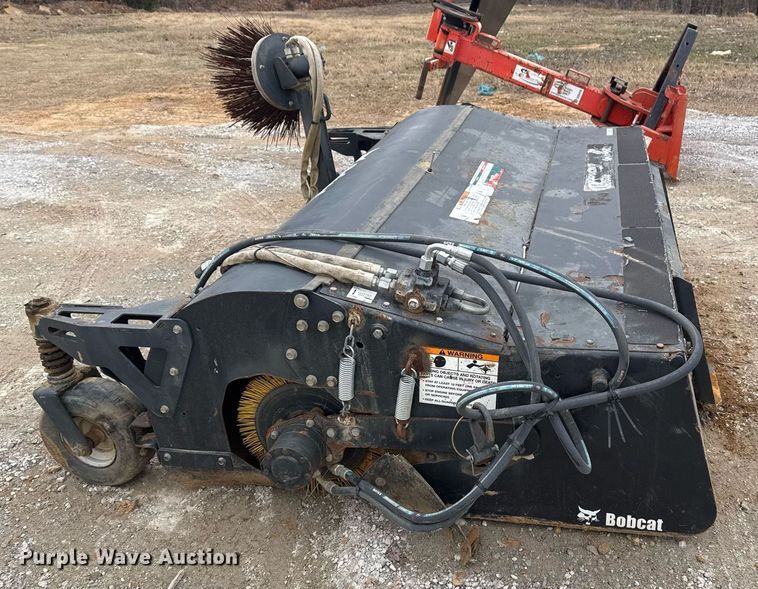image for item EG7969 2012 Bobcat 84 Sweeper skid steer sweeper