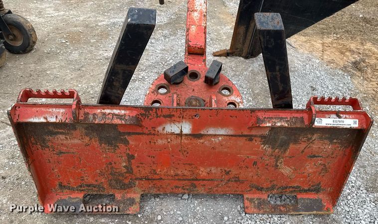 image for item EG7970 Skid steer silt fence plow