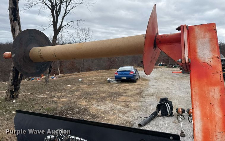 image for item EG7970 Skid steer silt fence plow