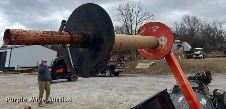 image for item EG7970 Skid steer silt fence plow