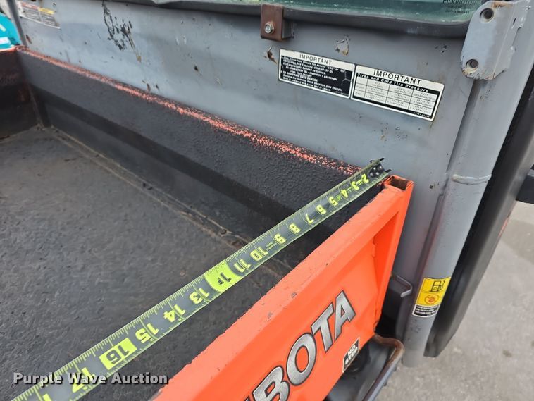 image for item EH8514 Kubota RTV1100 utility vehicle