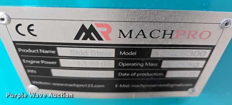 image for item EH8515 2024 MachPro MP-S300 compact utility loader