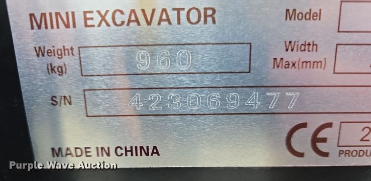 image for item EH8516 2024 FF Industrial FF13 mini excavator