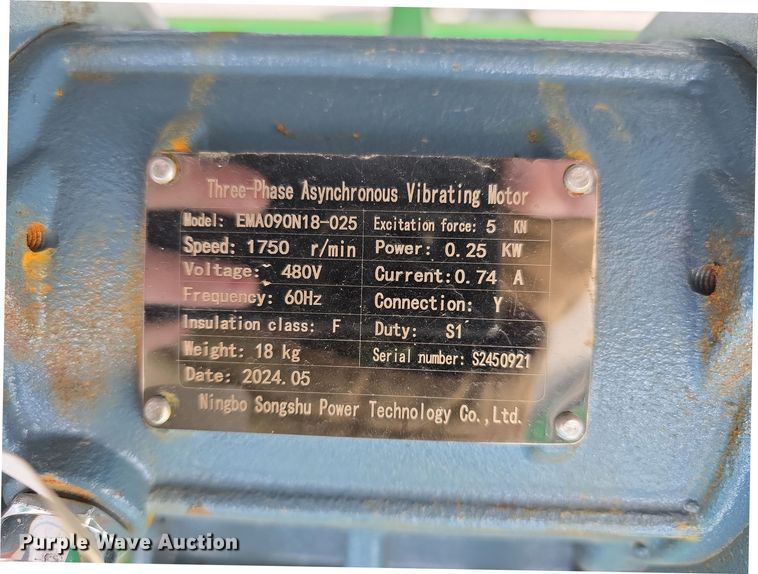 image for item EH8517 2024 Erie Industries GF150-2 vibratory screen