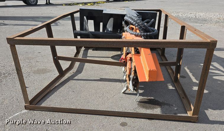 image for item EH8518 2024 Mower King ECSSCT72 skid steer trencher