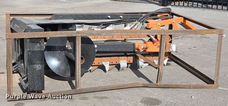 image for item EH8518 2024 Mower King ECSSCT72 skid steer trencher