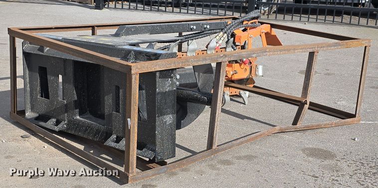 image for item EH8518 2024 Mower King ECSSCT72 skid steer trencher