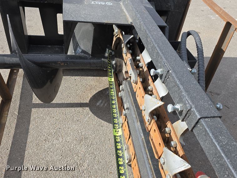 image for item EH8518 2024 Mower King ECSSCT72 skid steer trencher