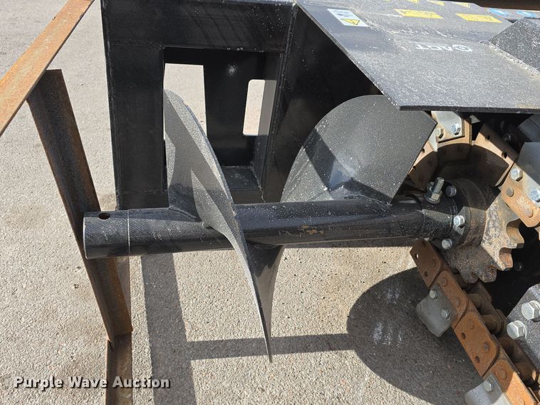 image for item EH8518 2024 Mower King ECSSCT72 skid steer trencher