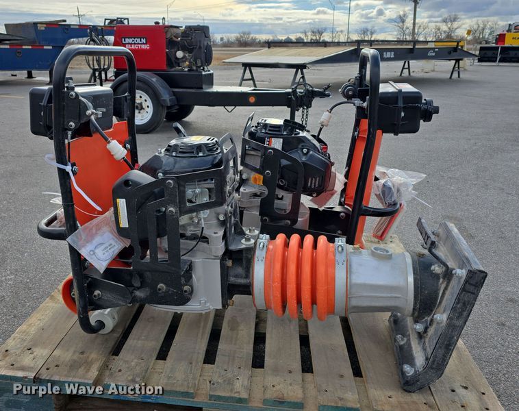 image for item EH8521 (2) JQ Power JQ120-O plate compactors