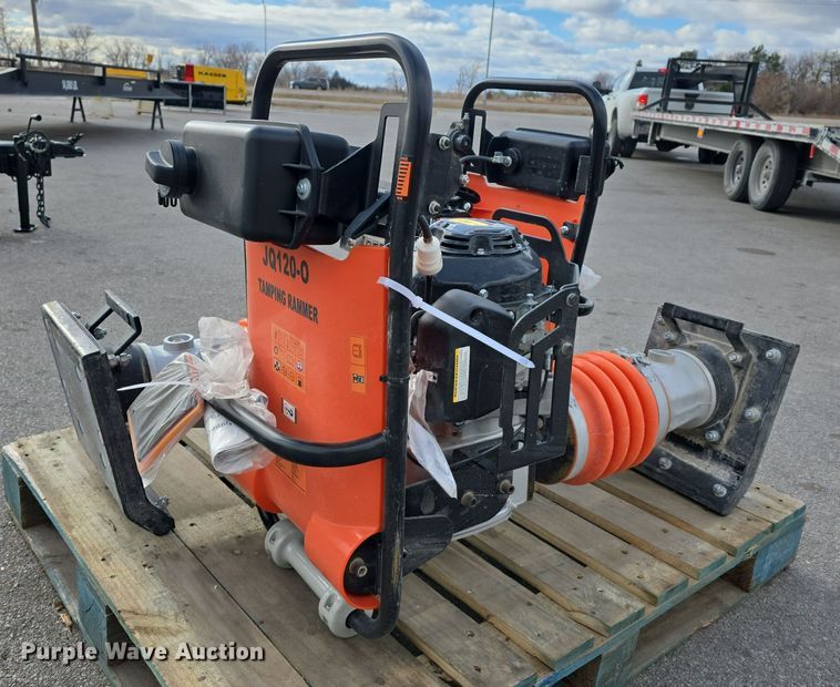 image for item EH8521 (2) JQ Power JQ120-O plate compactors