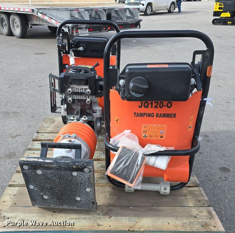 image for item EH8521 (2) JQ Power JQ120-O plate compactors