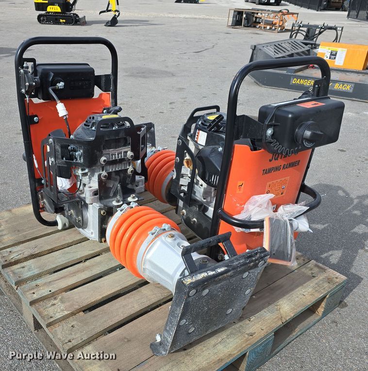 image for item EH8521 (2) JQ Power JQ120-O plate compactors