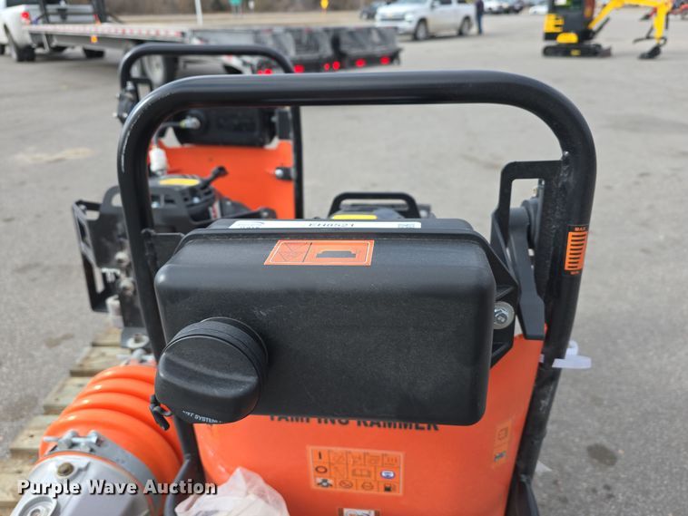 image for item EH8521 (2) JQ Power JQ120-O plate compactors