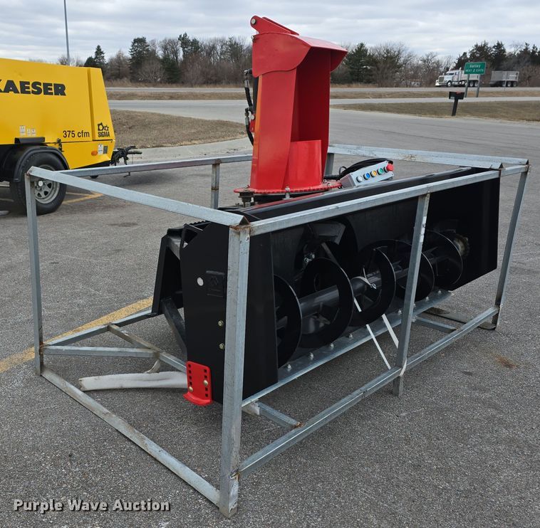 image for item EH8524 2023 Landy HSB72 skid steer snow blower