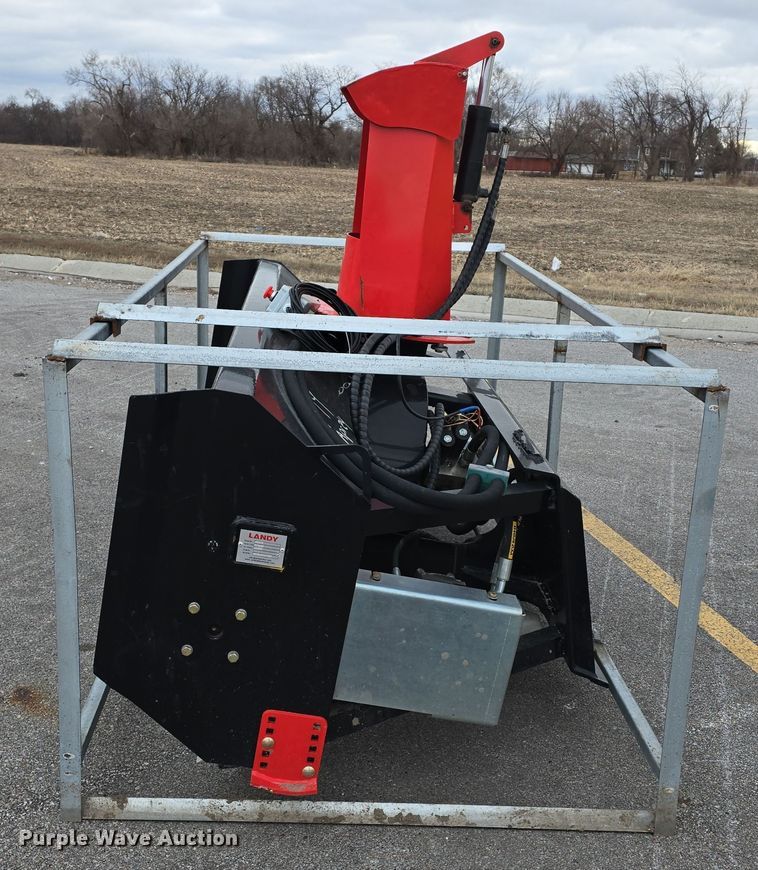 image for item EH8524 2023 Landy HSB72 skid steer snow blower