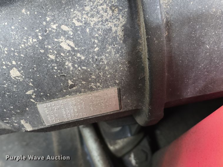 image for item EH8525 2015 Kaeser M100 air compressor