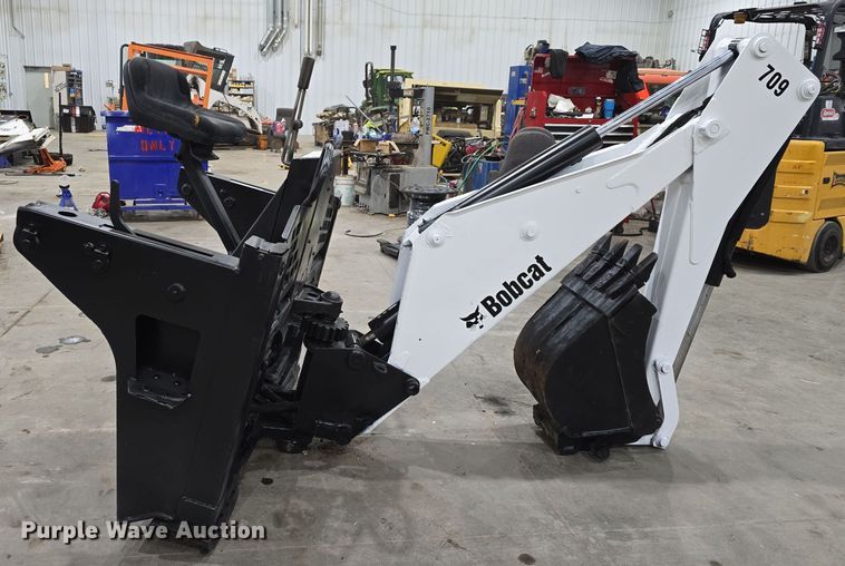 image for item EH8527 Bobcat 709 skid steer backhoe
