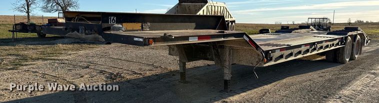 image for item EJ3457 1988 Holden HLB36225 drop deck equipment trailer