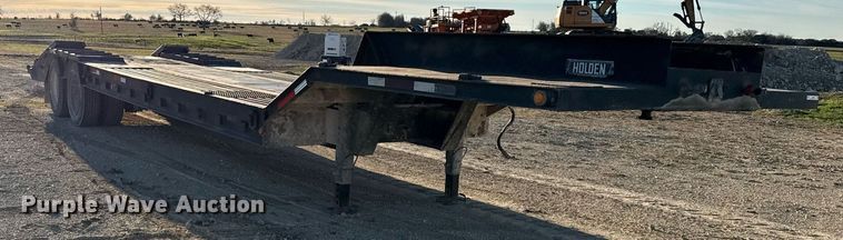 image for item EJ3457 1988 Holden HLB36225 drop deck equipment trailer