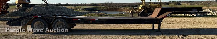 image for item EJ3457 1988 Holden HLB36225 drop deck equipment trailer