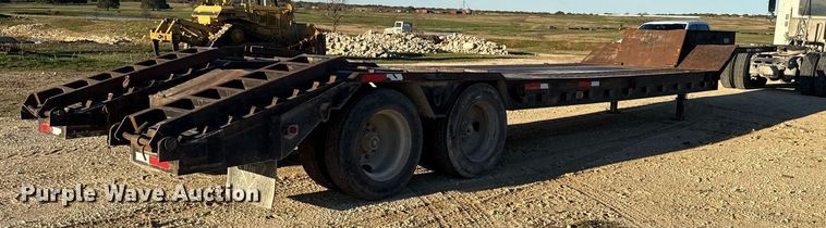 image for item EJ3457 1988 Holden HLB36225 drop deck equipment trailer