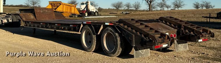 image for item EJ3457 1988 Holden HLB36225 drop deck equipment trailer