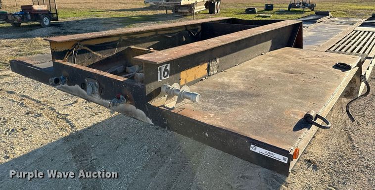 image for item EJ3457 1988 Holden HLB36225 drop deck equipment trailer