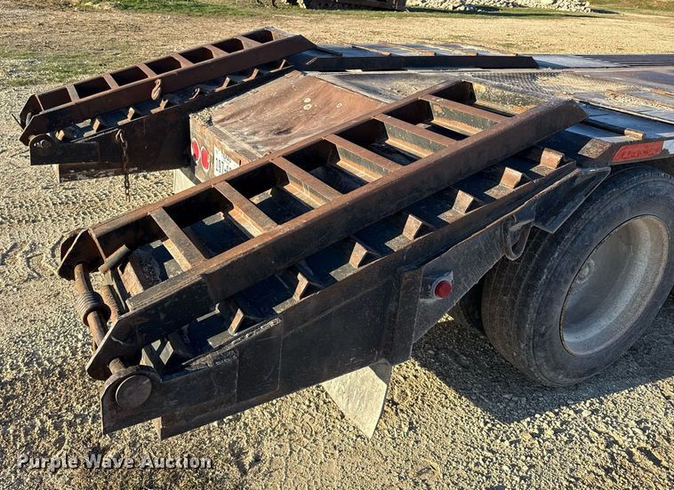 image for item EJ3457 1988 Holden HLB36225 drop deck equipment trailer