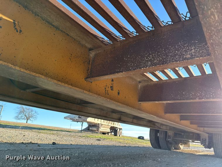 image for item EJ3457 1988 Holden HLB36225 drop deck equipment trailer