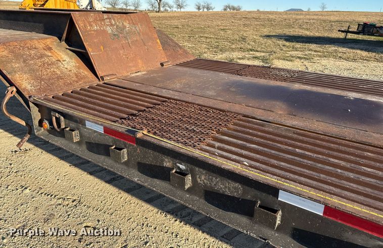 image for item EJ3457 1988 Holden HLB36225 drop deck equipment trailer