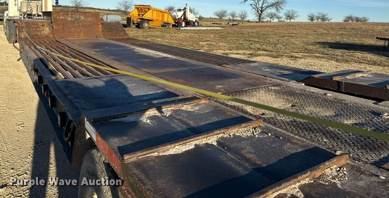 image for item EJ3457 1988 Holden HLB36225 drop deck equipment trailer