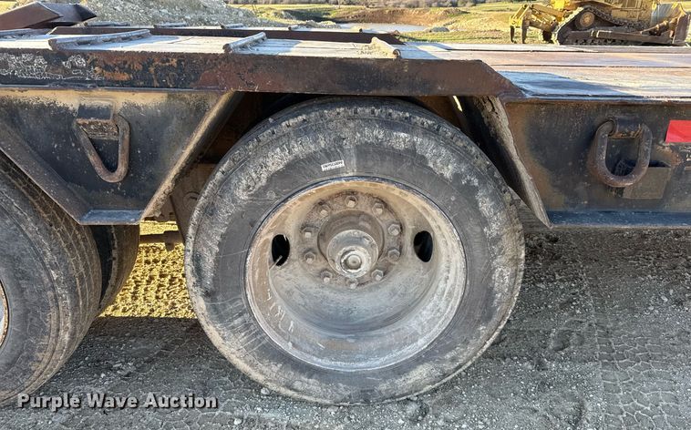 image for item EJ3457 1988 Holden HLB36225 drop deck equipment trailer