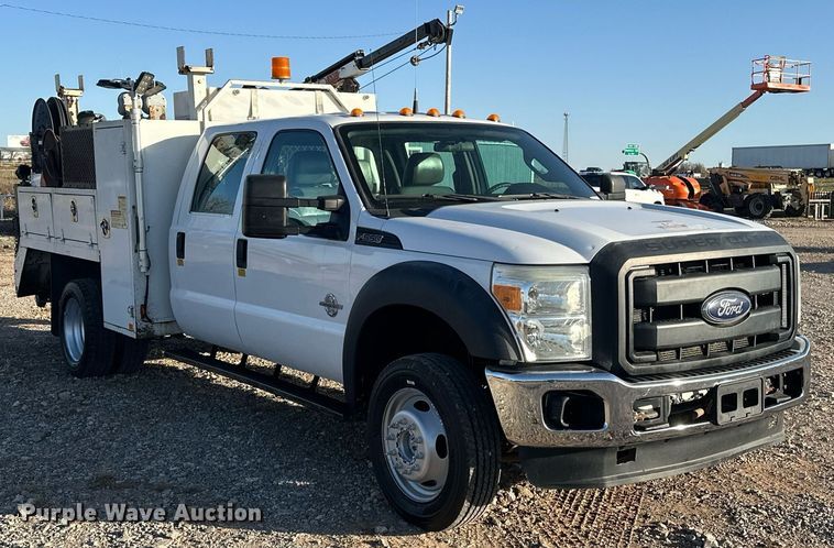 image for item EJ5324 2013 Ford F550 utility / service truck