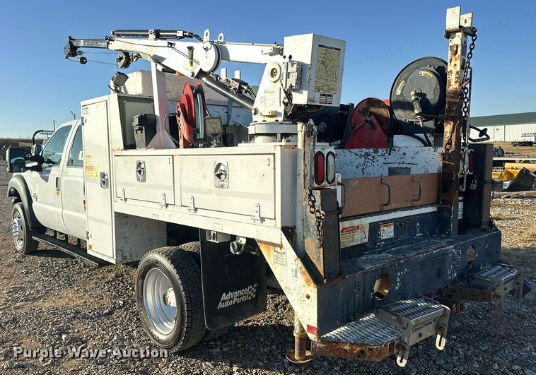 image for item EJ5324 2013 Ford F550 utility / service truck