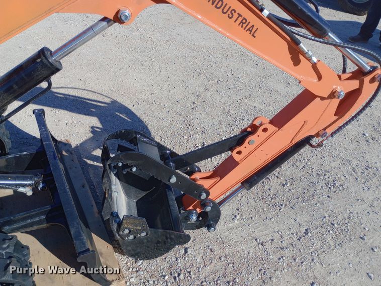 image for item EN8672 2024 FF Industrial  FF12R mini excavator