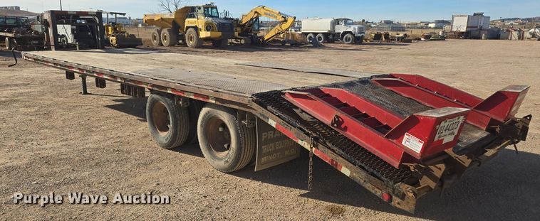 image for item ER5023 2011 Prairie equipment trailer