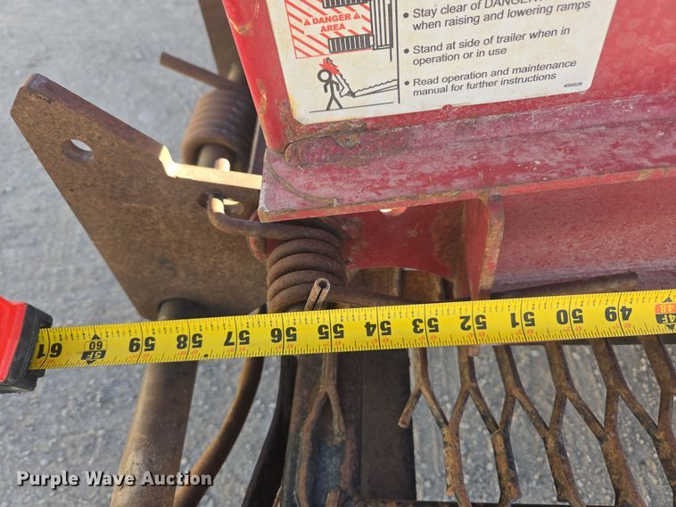 image for item ER5023 2011 Prairie equipment trailer