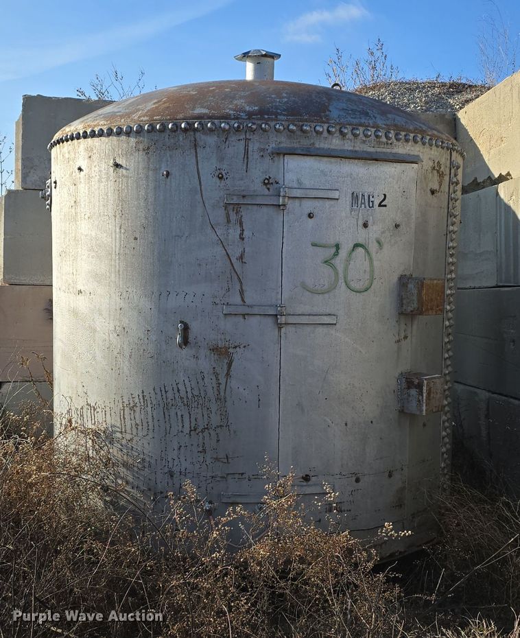 image for item LX9024 (2) explosive ordinance containers