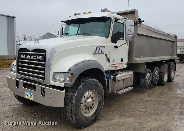 image for item OH9490 2019 Mack Granite GU700 dump truck