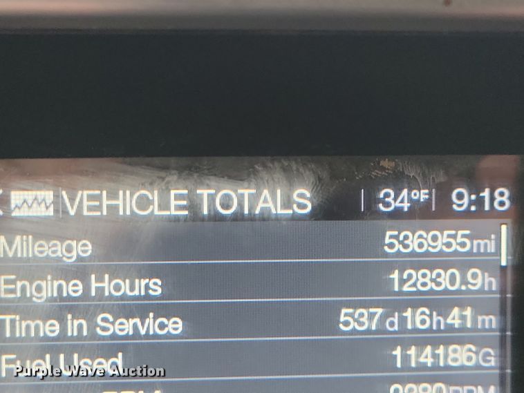 image for item OH9490 2019 Mack Granite GU700 dump truck