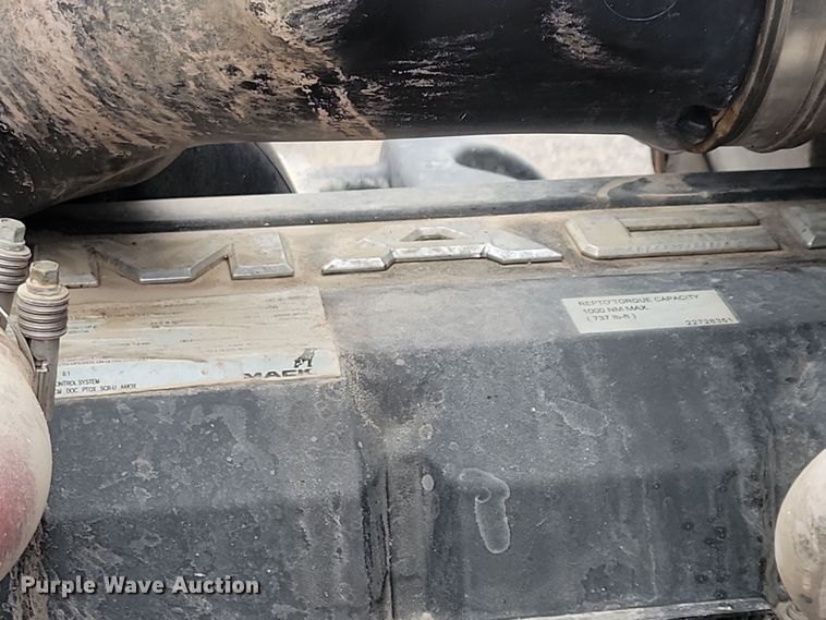 image for item OH9490 2019 Mack Granite GU700 dump truck